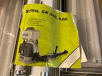 2005 stihl sr 420 bladblazer - afbeelding 3 van  3