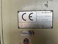 2005 sunrise fluid power pm-80lt-cnc ponsmachine met cnc tafel - afbeelding 11 van  12