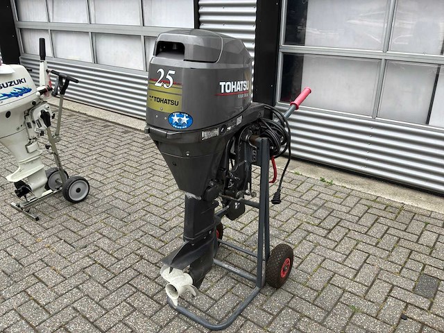 2005 tohatsu mfs25a buitenboordmotor - afbeelding 1 van  7