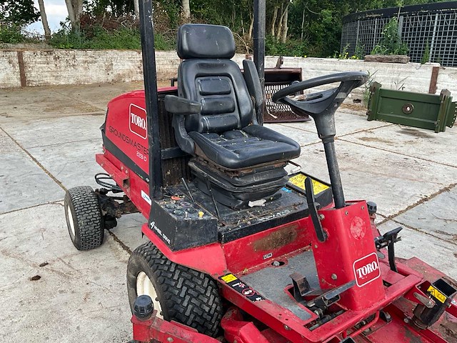 2005 toro groundmaster 228.d zitmaaier - afbeelding 5 van  25