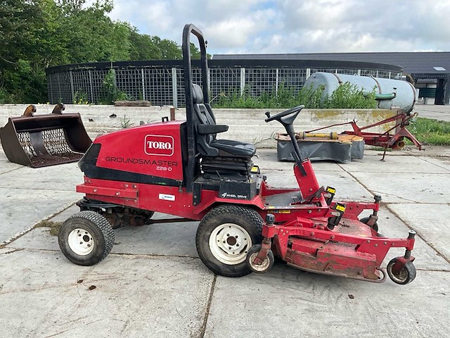 2005 toro groundmaster 228.d zitmaaier - afbeelding 21 van  25