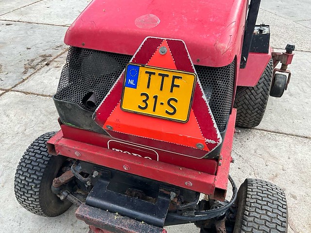 2005 toro groundmaster 228.d zitmaaier - afbeelding 13 van  25