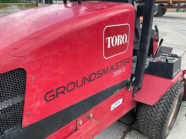 2005 toro groundmaster 228.d zitmaaier - afbeelding 14 van  25