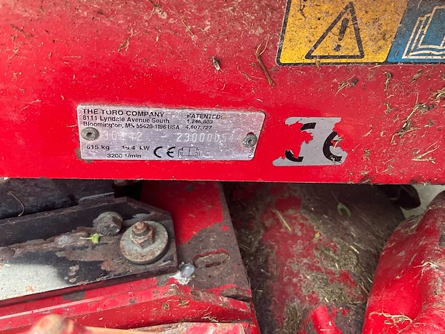 2005 toro groundmaster 228.d zitmaaier - afbeelding 16 van  25