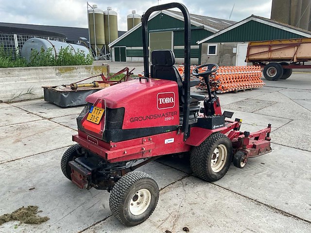 2005 toro groundmaster 228.d zitmaaier - afbeelding 22 van  25