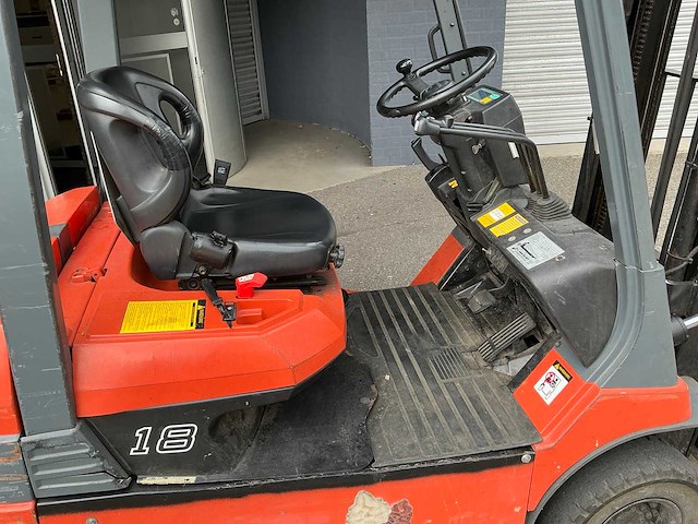 2005 toyota 7fb18 vorkheftruck - afbeelding 2 van  20