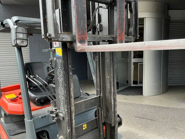 2005 toyota 7fb18 vorkheftruck - afbeelding 10 van  20