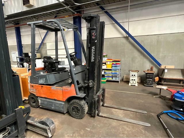 2005 toyota 7fbmf18 vorkheftruck - afbeelding 15 van  19