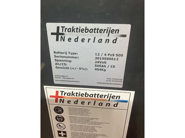 2005 toyota 7pll24/m elektrische palletwagen - afbeelding 3 van  11