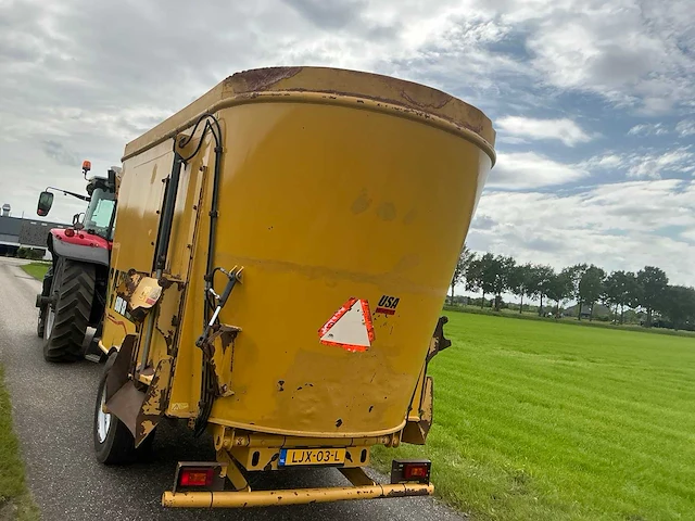 2005 usa equipment usa 600cf voermengwagen 17m3 - afbeelding 5 van  21