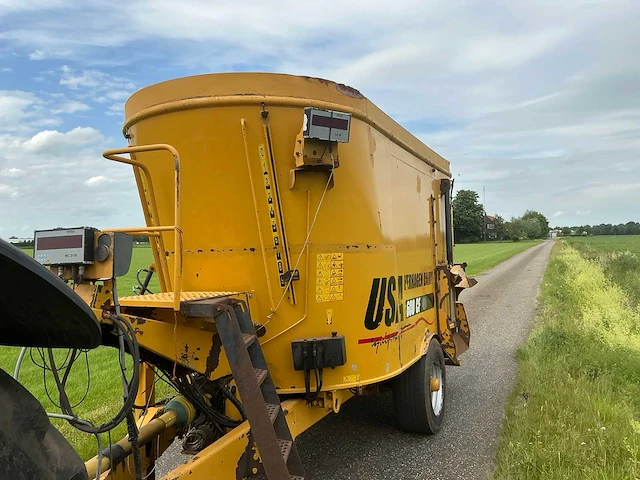 2005 usa equipment usa 600cf voermengwagen 17m3 - afbeelding 12 van  21