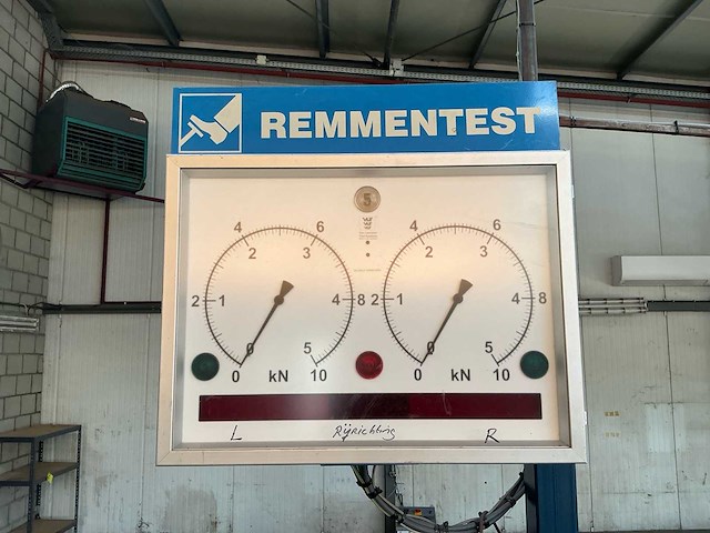 2005 van leeuwen vlt 3533/m/euro remmen testbank - afbeelding 5 van  11