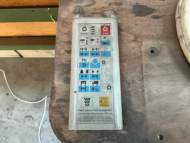 2005 van leeuwen vlt 3533/m/euro remmen testbank - afbeelding 8 van  11