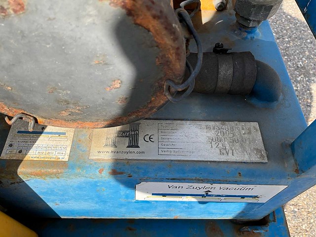 2005 van zuylen vacuüm hijsunit 3000kg - afbeelding 8 van  9