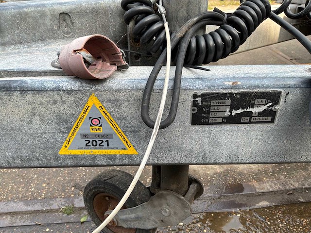 2005 verdonk va-ta-ahw oprij aanhangwagen - afbeelding 4 van  15