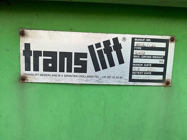 2005 vernooy s-53 afvalcontainer - afbeelding 3 van  11