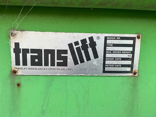 2005 vernooy s-53 afvalcontainer - afbeelding 8 van  8