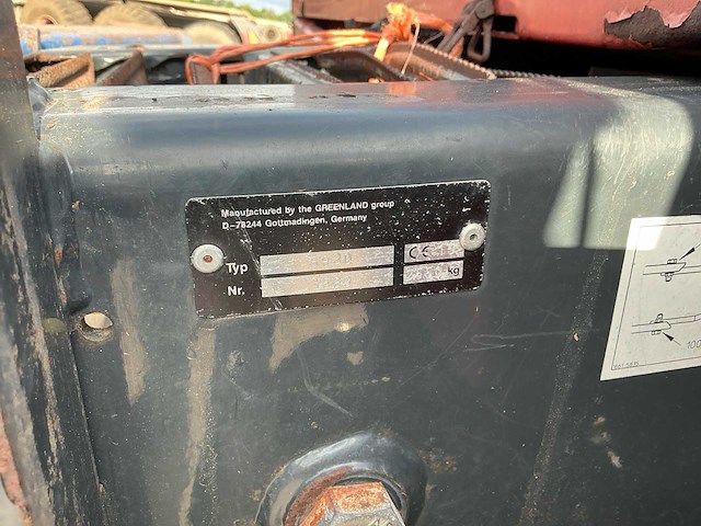 2005 vicon rf130 balenpers wikkel combinatie - afbeelding 13 van  17