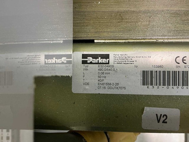 2005 vogelsang & benning electromotoren testopstelling - afbeelding 4 van  152