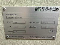 2005 vogelsang & benning electromotoren testopstelling - afbeelding 32 van  152