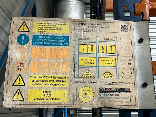 2005 vogelsang inhaak palletstelling - afbeelding 3 van  3