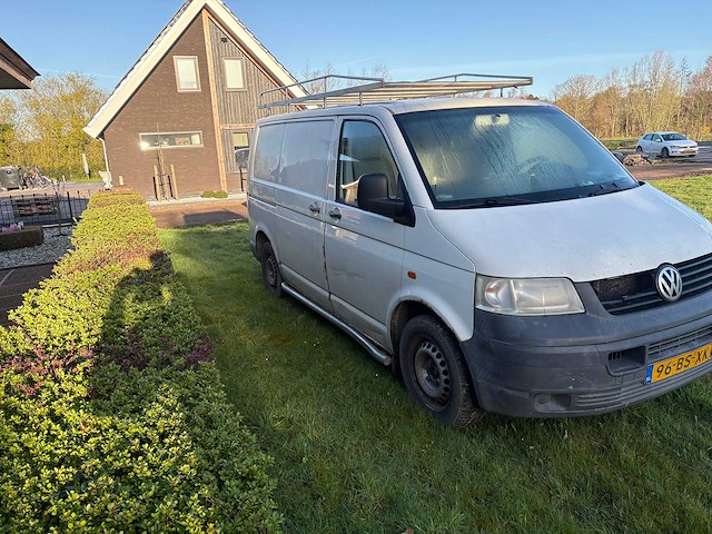 2005 volkswagen transporter t5 1.9 tdi 300 t800base bedrijfswagen - afbeelding 3 van  10