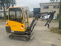 2005 volvo ec15b xr minigraafmachine met cw05 snelwissel en 3 graafbakken - afbeelding 5 van  33