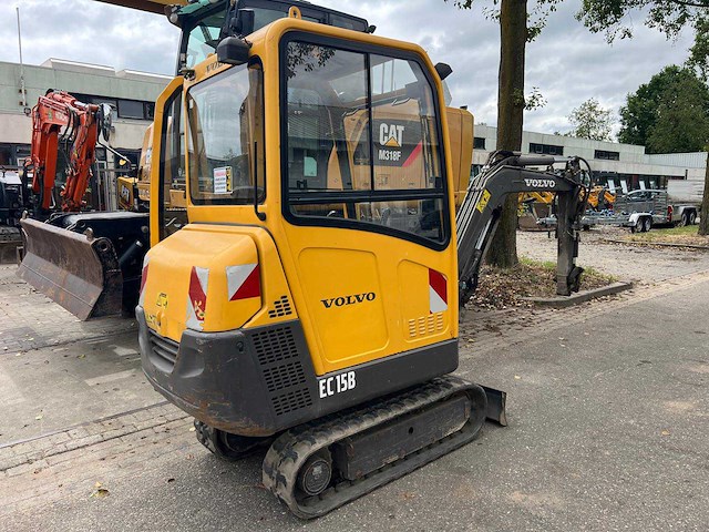 2005 volvo ec15b xr minigraafmachine - afbeelding 8 van  14