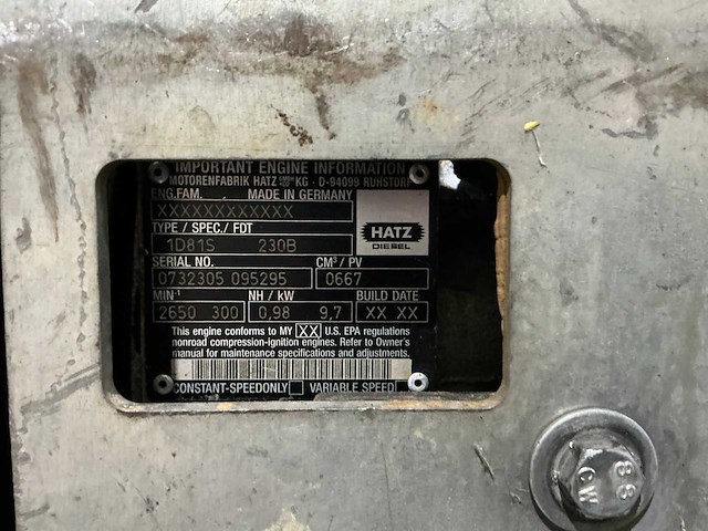 2005 wacker neuson dpu 6055 trilplaat - afbeelding 14 van  21