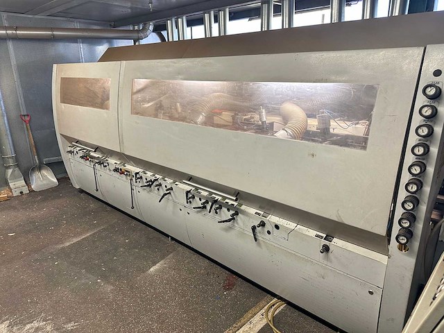 2005 weinig hydromat 23 4-zijdige profileer- en schaafmachine - afbeelding 5 van  12