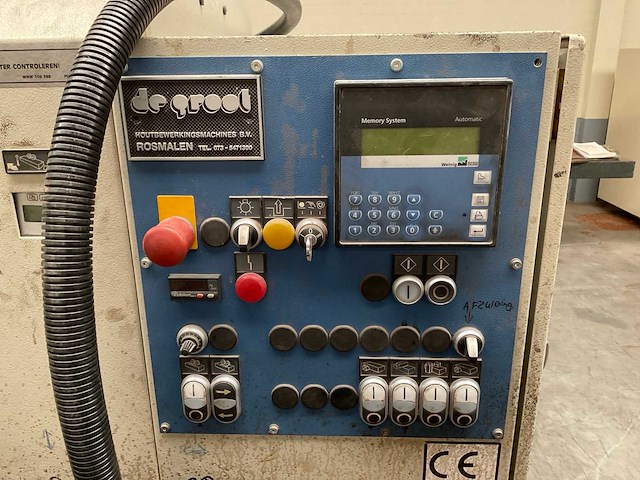 2005 weinig unimat 500 vierzijdige schaafmachine - afbeelding 3 van  12