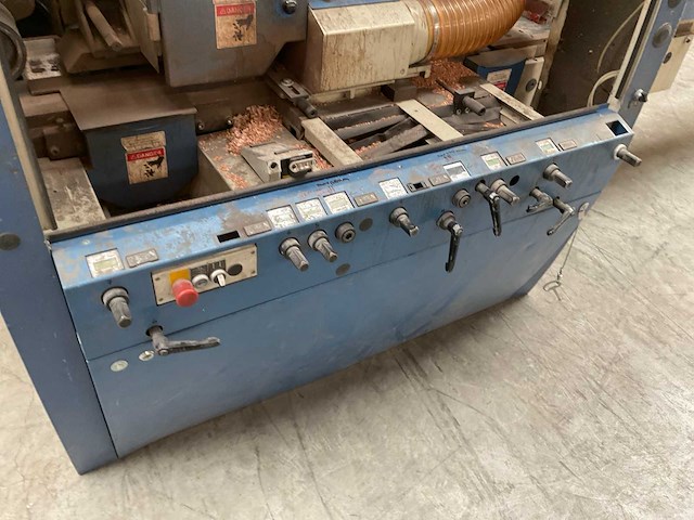 2005 weinig unimat 500 vierzijdige schaafmachine - afbeelding 7 van  12