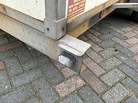 2005 weyer gesloten aanhanger met laadklep 400x180x215cm 2600kg - afbeelding 8 van  13