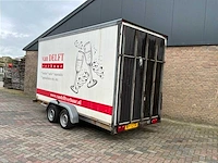 2005 weyer gesloten aanhanger met laadklep 400x180x215cm 2600kg - afbeelding 10 van  13
