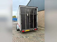 2005 weyer gesloten aanhanger met laadklep 400x180x215cm 2600kg - afbeelding 11 van  13