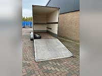 2005 weyer gesloten aanhanger met laadklep 400x180x215cm 2600kg - afbeelding 12 van  13