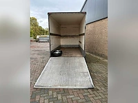2005 weyer gesloten aanhanger met laadklep 400x180x215cm 2600kg - afbeelding 13 van  13
