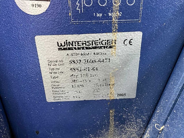 2005 wintersteiger dsg 150 eco dunzaagraammachine - afbeelding 4 van  22