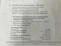 2005 wintersteiger dsg 150 eco dunzaagraammachine - afbeelding 14 van  22