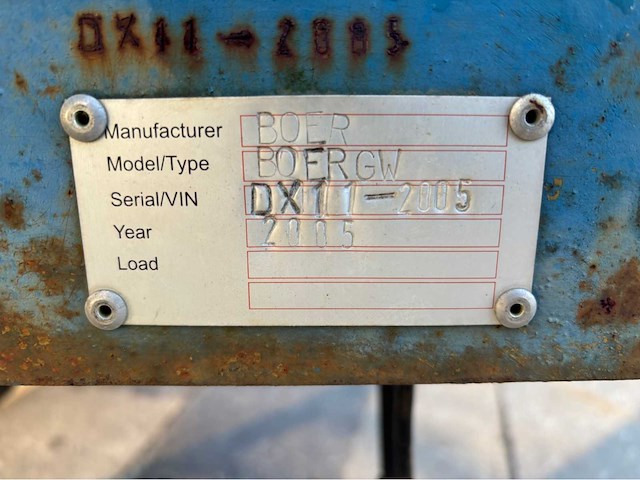 2005 zelfbouw boergw kipper - afbeelding 7 van  15