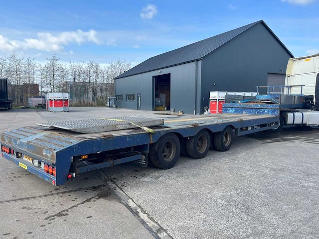 2006 - lintrailers - 3 lsdu 18-27 - uitschuifbaar semi - dieplader - afbeelding 1 van  29