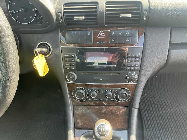 2006 - mercedes-benz - c-klasse - 180 k. classic - personenauto - afbeelding 11 van  12