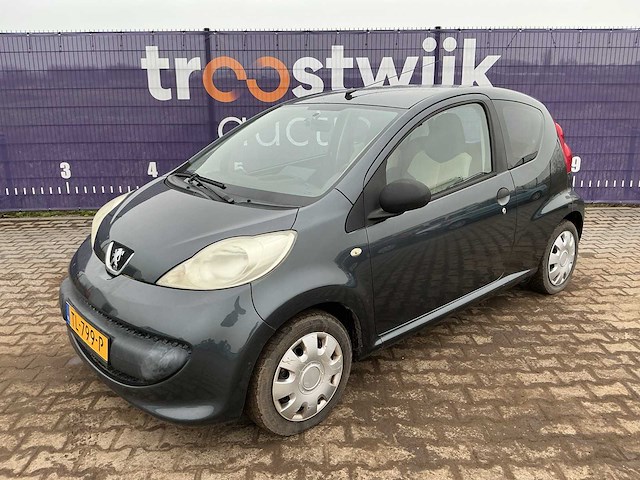 2006 - peugeot - 107 - 1.0-12v xr - personenauto - afbeelding 1 van  8