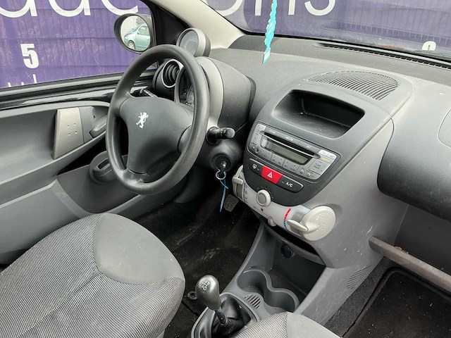 2006 - peugeot - 107 - 1.0-12v xs - personenauto - afbeelding 9 van  11