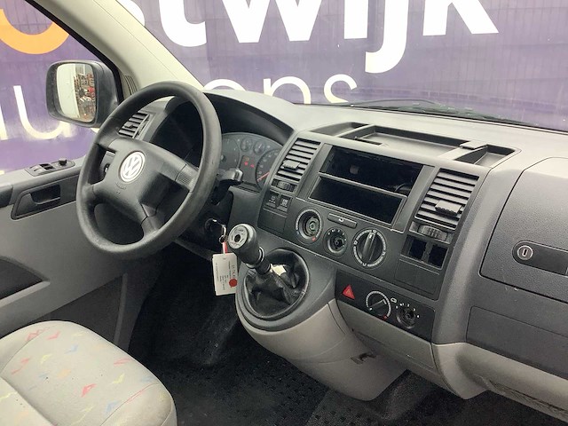 2006 - volkswagen - transporter kombi - 1.9 tdi 300 baseline - bedrijfswagen - afbeelding 14 van  14