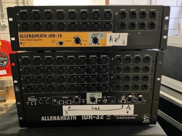 2006 allen&heath ilive r80 digitale mengtafel set - afbeelding 3 van  15