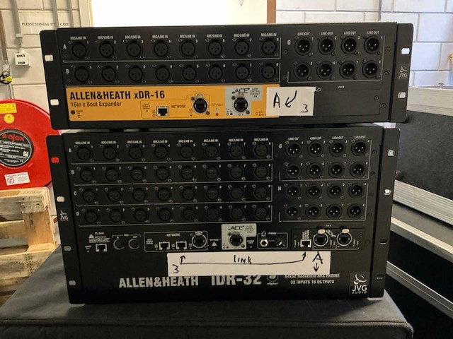 2006 allen&heath ilive r80 digitale mengtafel set - afbeelding 4 van  15