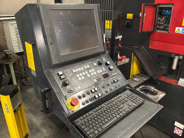 2006 amada lc1212a4nt cnc-gestuurde lasersnijmachine - afbeelding 14 van  30