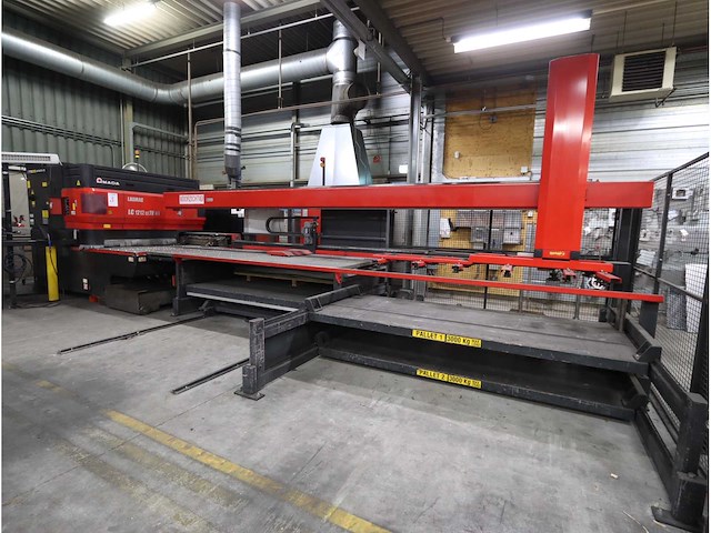 2006 amada lc1212a4nt cnc-gestuurde lasersnijmachine - afbeelding 1 van  30