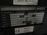 2006 amada lc1212a4nt cnc-gestuurde lasersnijmachine - afbeelding 27 van  30